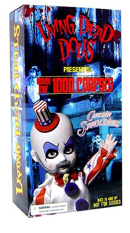 Living Dead Dolls House of 1000 Corpses Captain Spaulding Doll