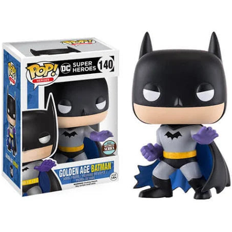 Funko Pop Vinyl Figure - Golden Age Batman DC Super Heroes Specialty Boxed