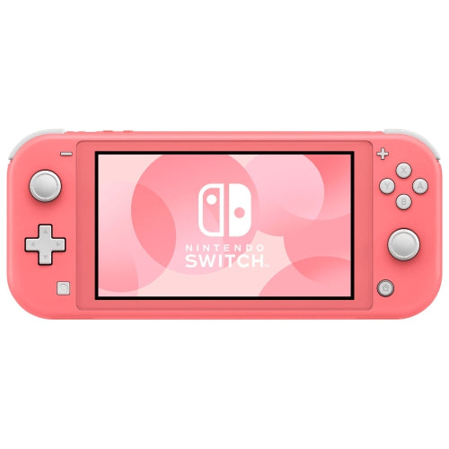 Nintendo Switch Lite Coral Game System - Complete