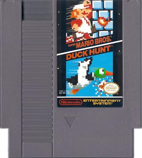 NES - Super Mario Bros / Duck Hunt Game Cartridge