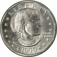 USA 1979 S Susan B Anthony Dollar $1 US Coin