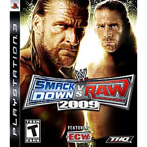 PS3 - WWE Smackdown Vs Raw 2009 Wrestling