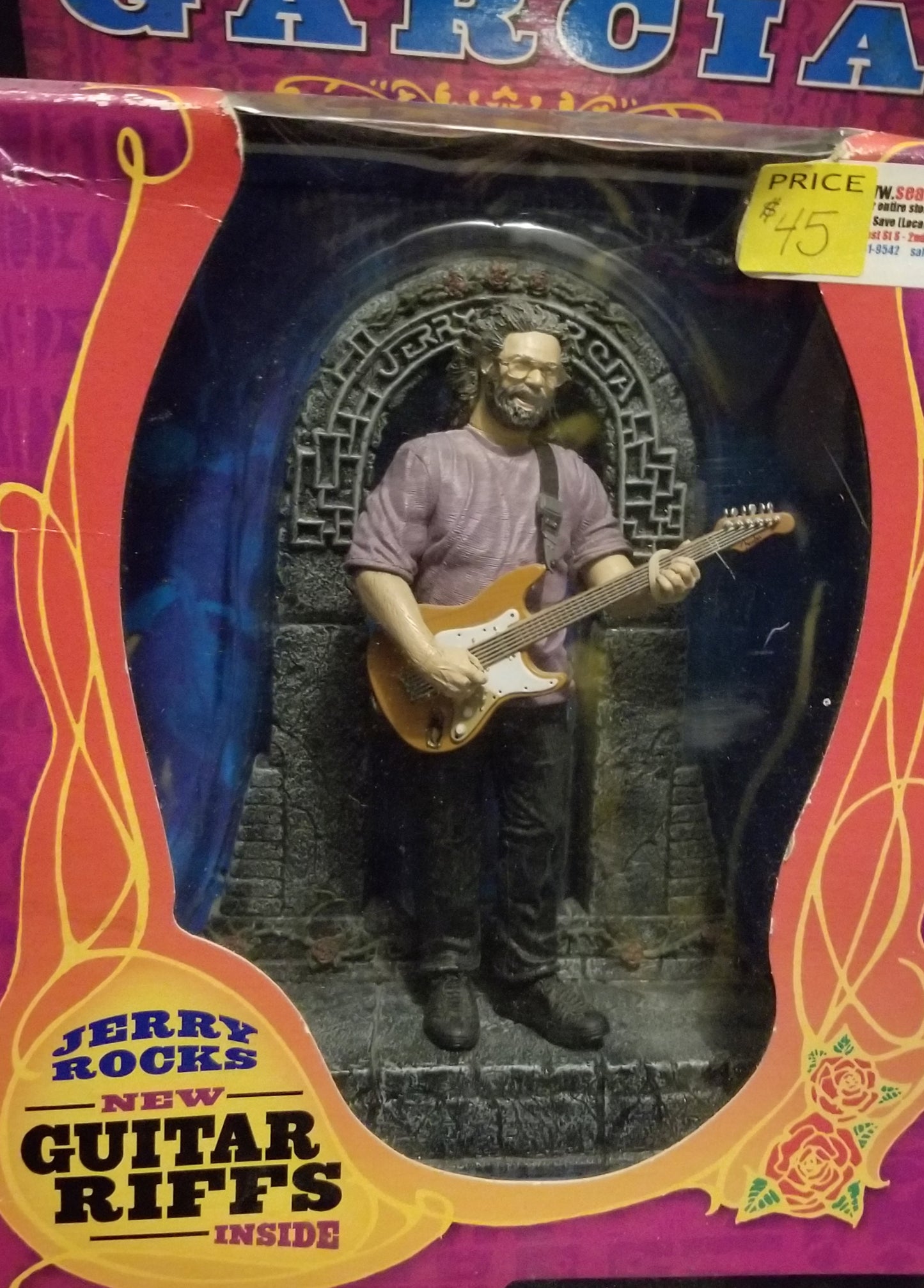 Jerry Garcia Guitar Riffs Mcfarlane Figure