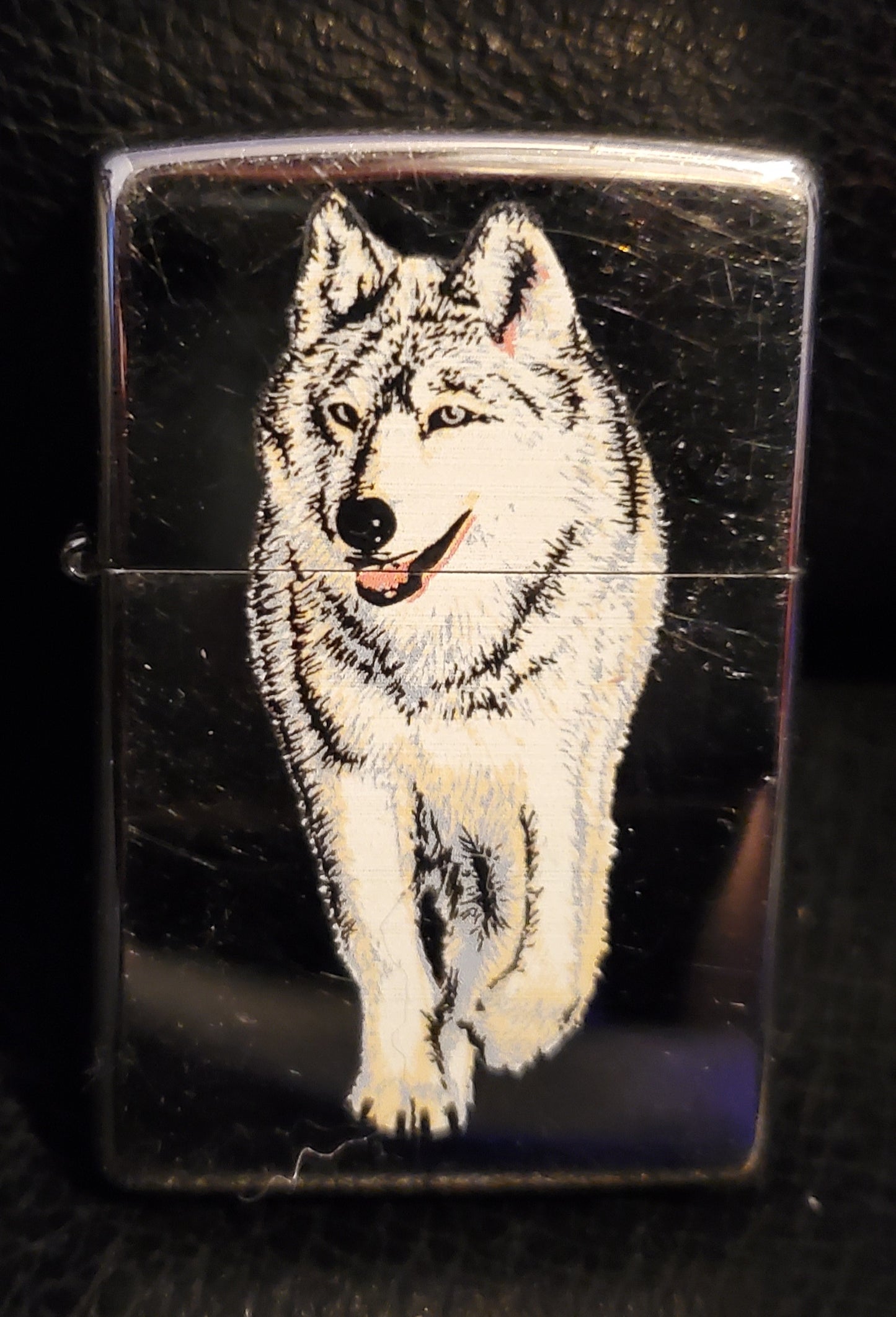 Wolf Zippo Style Lighter