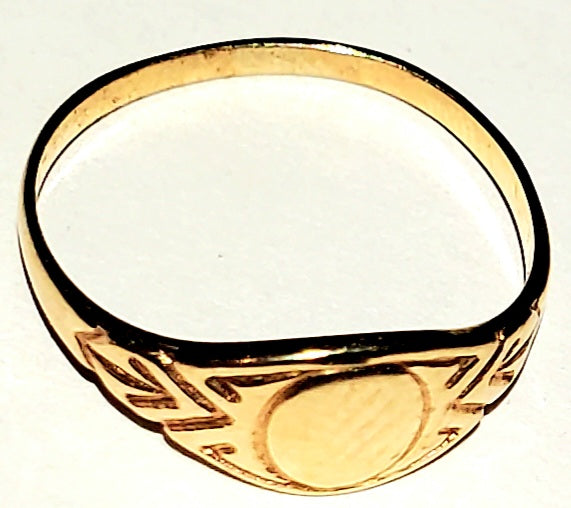 Gold 10K Baby or Child's Ring