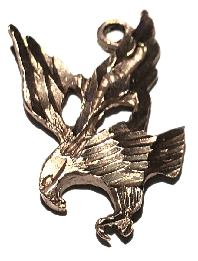 Gold 10K Small Eagle Pendant