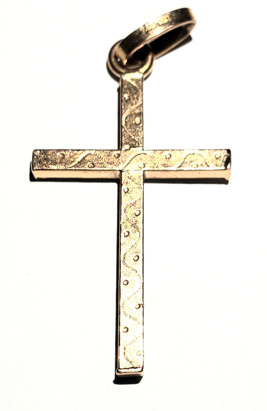 Gold 10K Pendant Cross