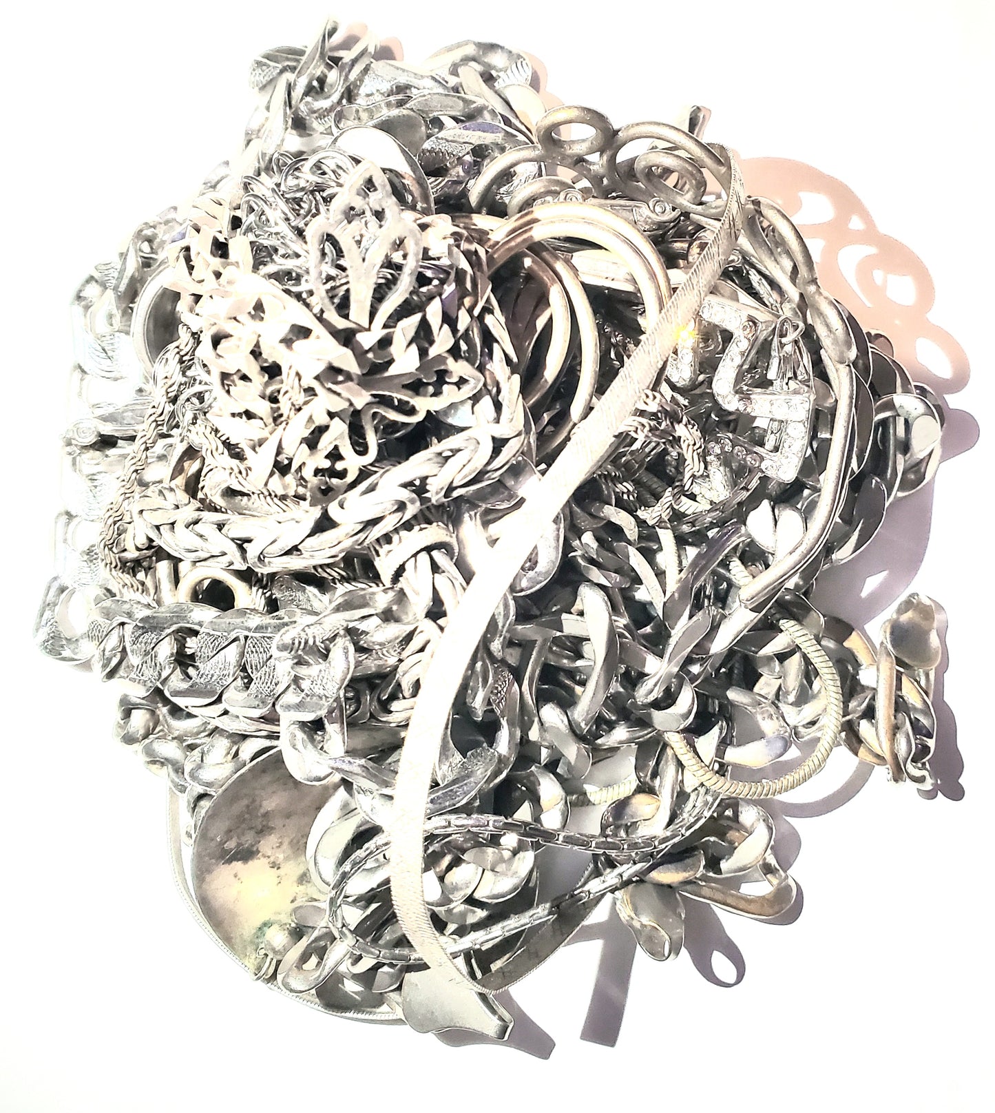 Scrap Silver 85-95% Over 500 Grams