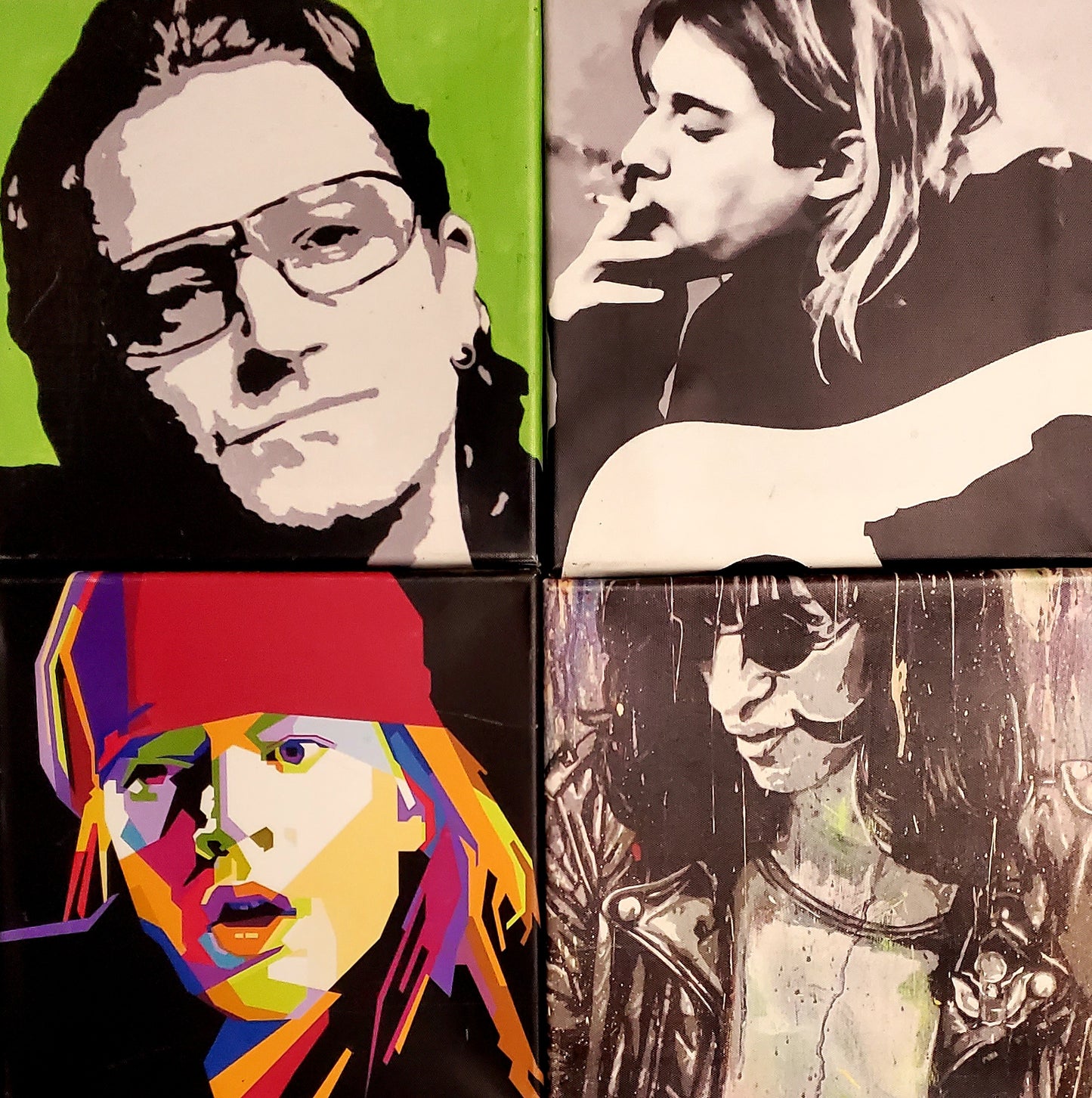 Canvas Art Pop Stars 12 x 12 Inch Prints $10-$15