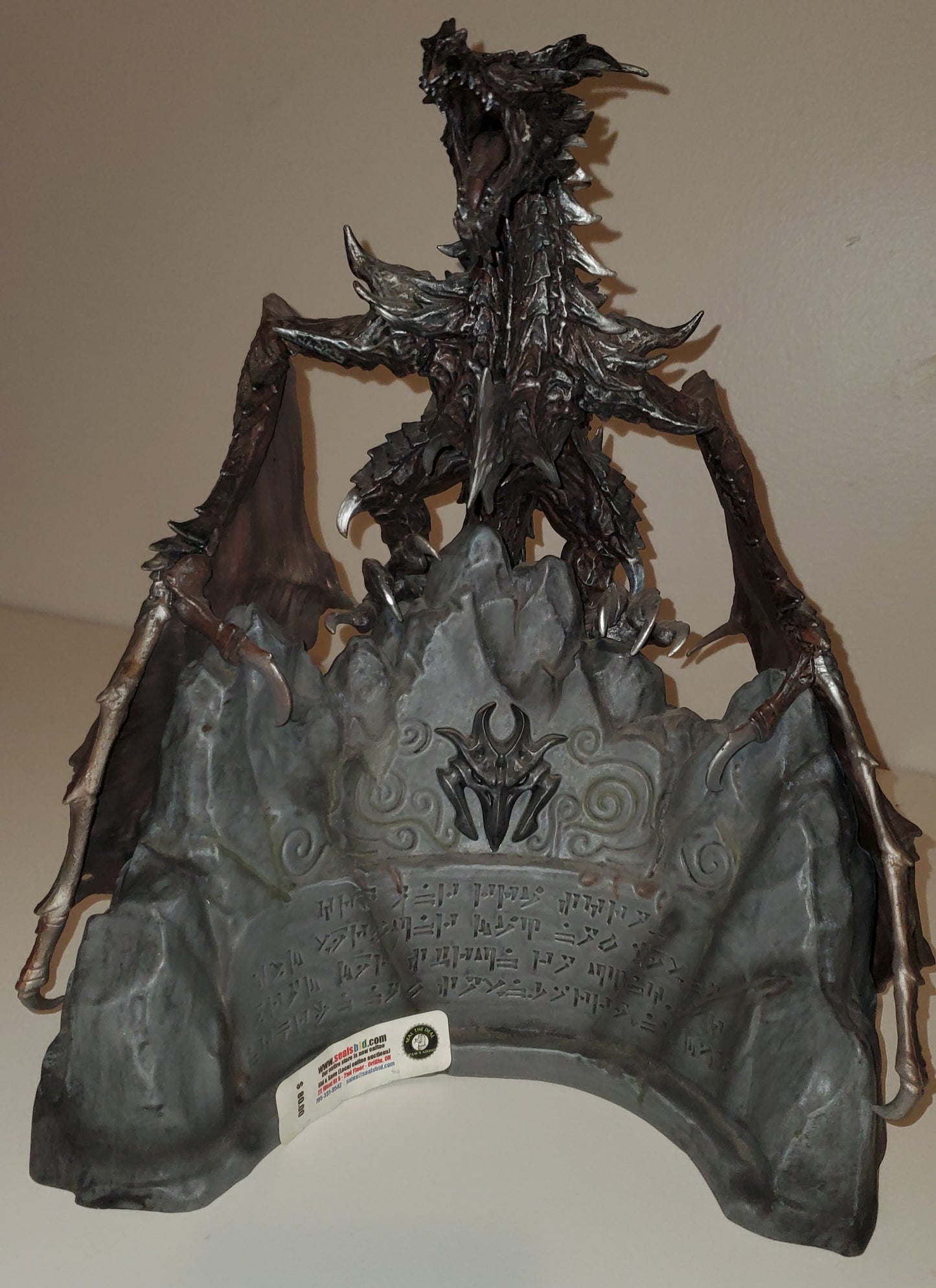 Elder Scrolls Alduin Limited 12 Inch Collector's Edition Dragon Statue