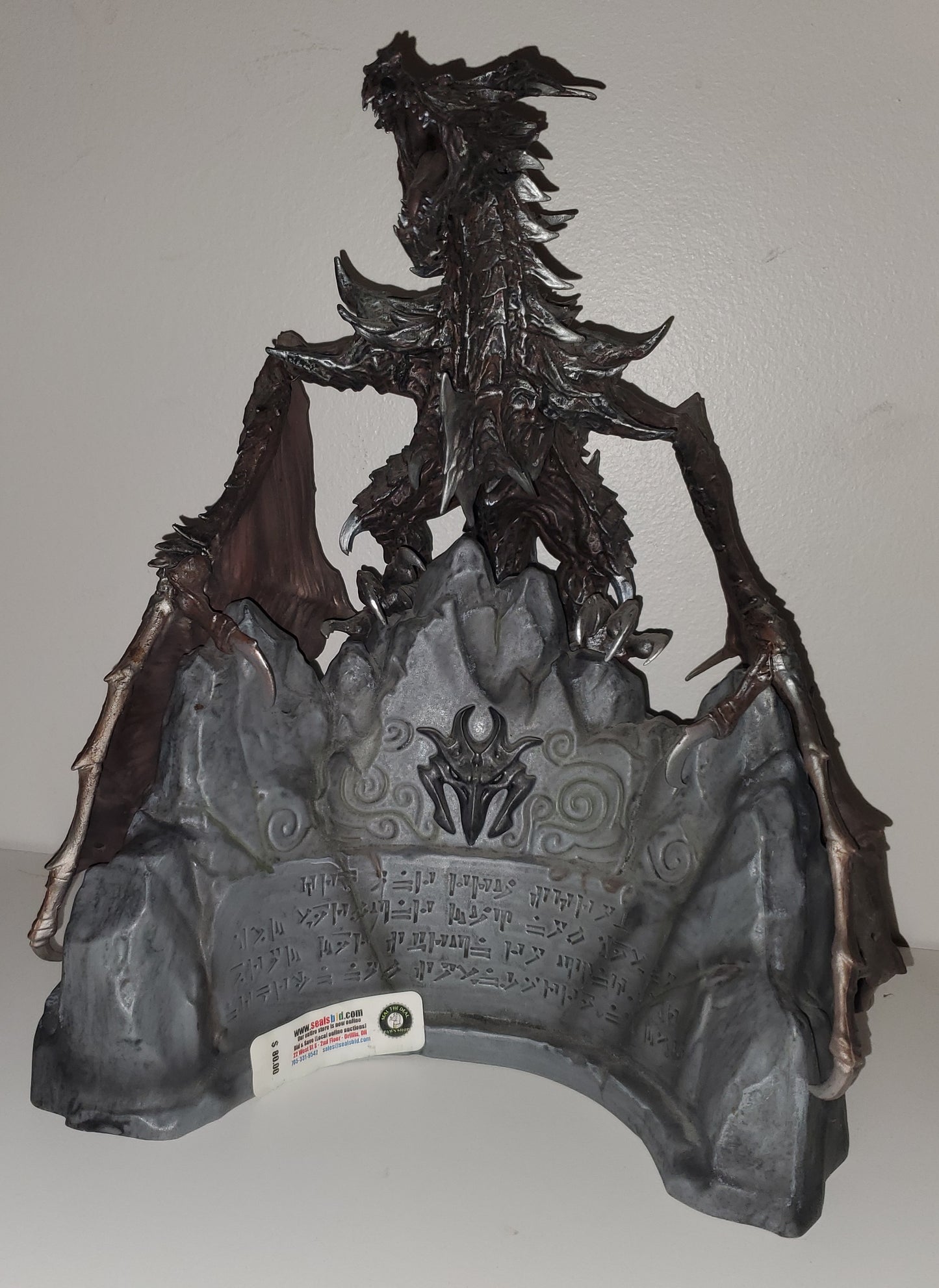 Elder Scrolls Alduin Limited 12 Inch Collector's Edition Dragon Statue