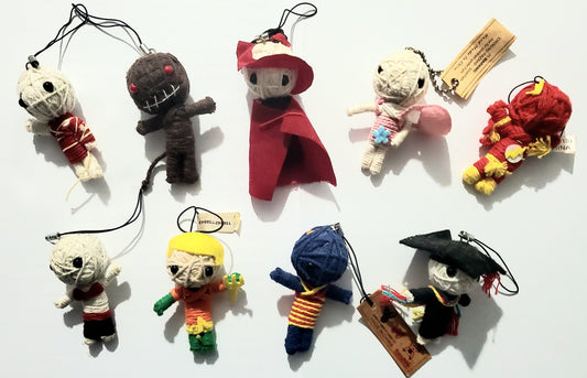 Miniature Voodoo Keychain Dolls $2 Each