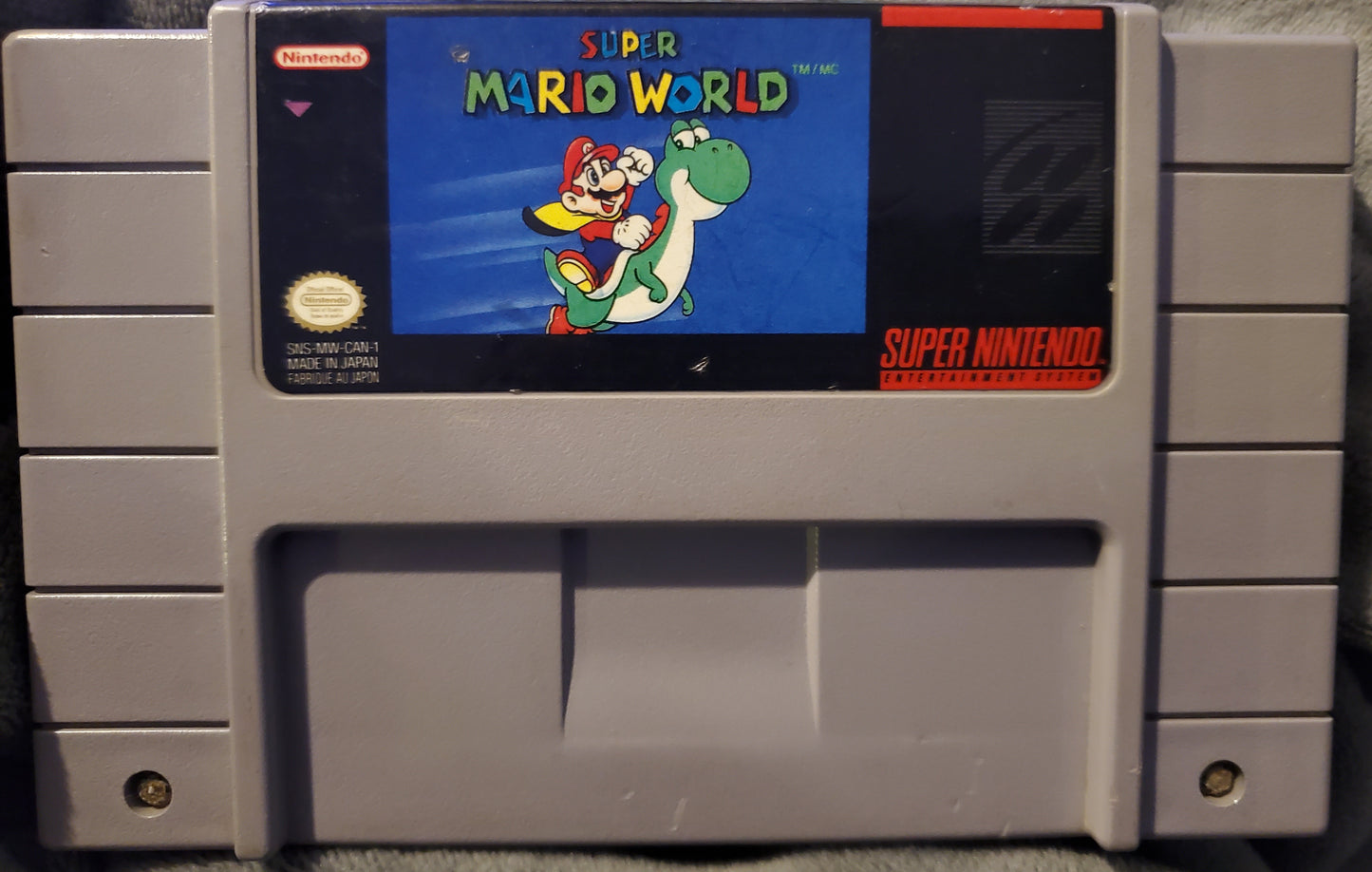 SNES Super Nintendo - Super Mario World