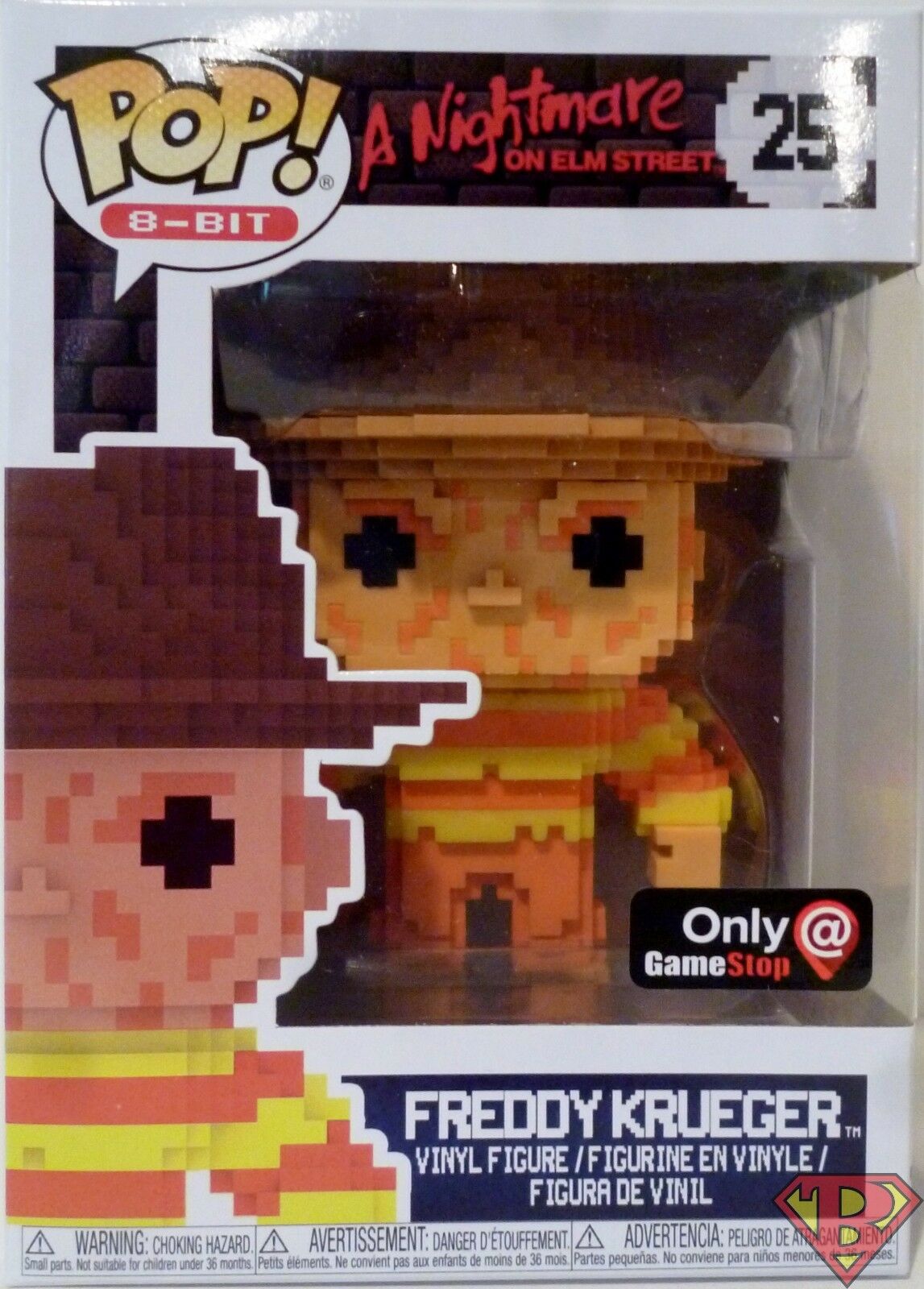 Funko Pop Vinyl Figure 25 - Freddy Kreuger 8 Bit