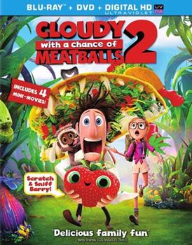 Blu-Ray - Cloudy with Chance Meatballs 2