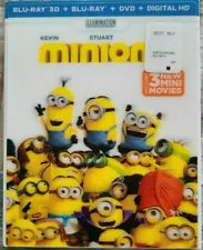 Blu-Ray - Minions plus 3 Mini Movies