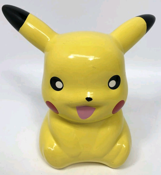 Pokemon Pikachu 9 Inch Ceramic Coin Piggy Bank FAB Starpoint