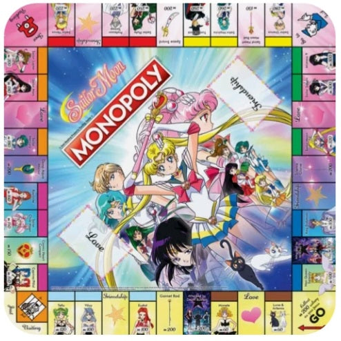 Sailor Moon Monopoly Board Game