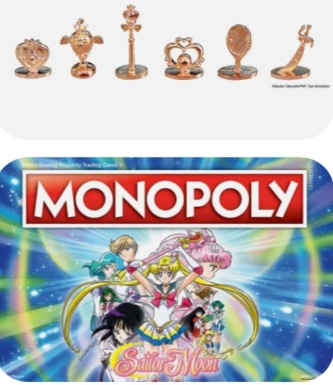 Sailor Moon Monopoly Board Game