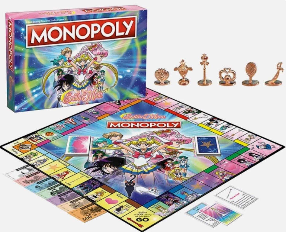 Sailor Moon Monopoly Board Game