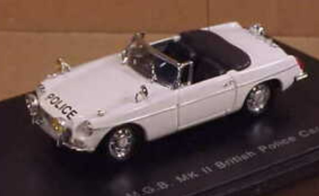 Eagle Race 1967 M.G.B. MK II British Police Convertible Cabrioet Diecast 1/43