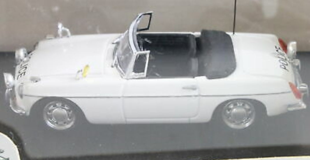 Eagle Race 1967 M.G.B. MK II British Police Convertible Cabrioet Diecast 1/43