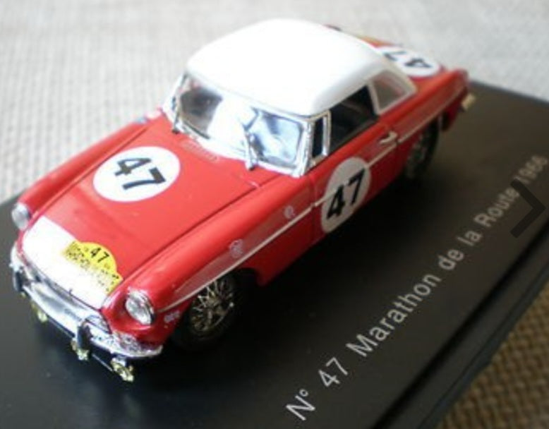 Eagle Race 1:43 MGB #47 1966 Marathon De La Route #1092