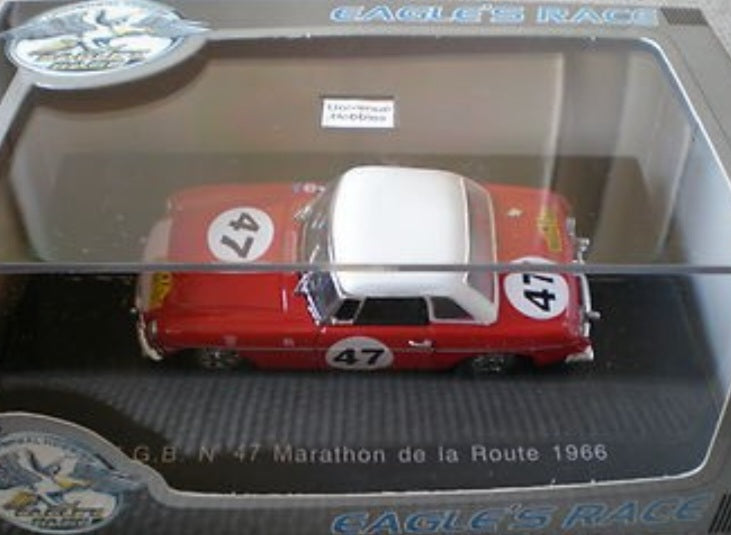 Eagle Race 1:43 MGB #47 1966 Marathon De La Route #1092