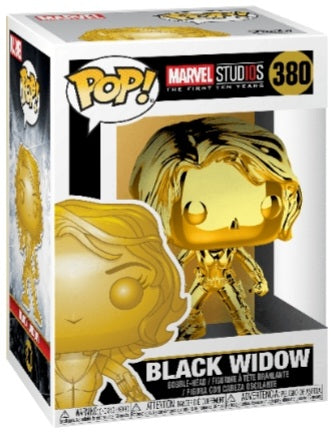 Funko Pop Vinyl Figure 380 - Golden Marvel Black Widow