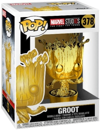 Funko Pop Vinyl Figure 378 - Marvel Golden Groot