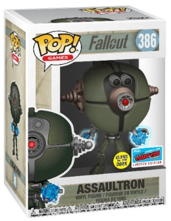 Funko Pop Vinyl Figure GITD 386 - Fallout Assaultron