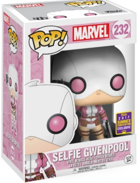 Funko Pop Vinyl Figure 232 - Marvel Selfie Gwenpool