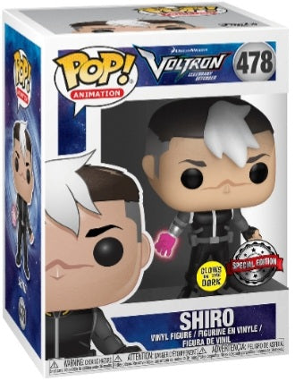 Funko Pop Vinyl Figure GITD 478 - Voltron Shiro