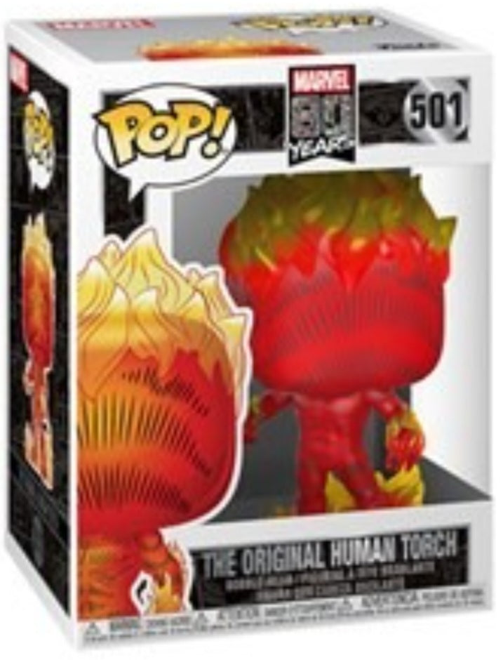 Funko Pop Vinyl Figure 501 - Marvel Human Torch