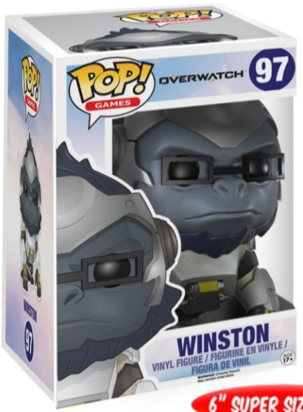 Funko Pop Vinyl 97 - 6 Inch - Overwatch Winston