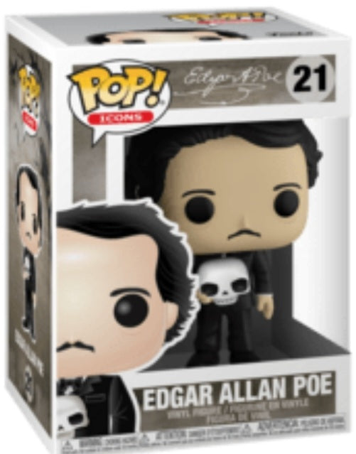 Funko Pop Vinyl Figure 21 - Edgar Allen Poe Skull