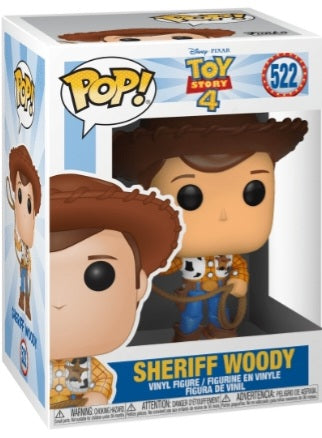 Funko Pop Vinyl Figure 522 - Toy Story 4 Sheriff Woody