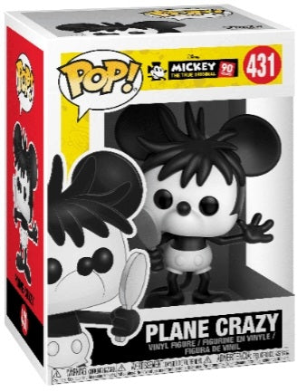 Funko Pop Vinyl Figure 431 - Disney Plane Crazy Mickey