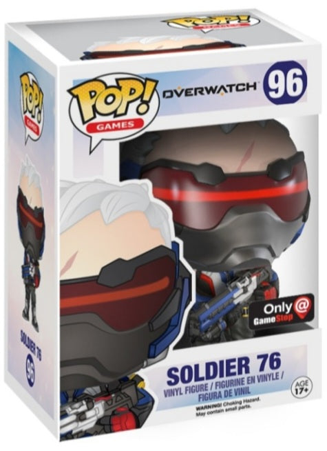 Funko Pop Vinyl Figure 96 - Overwatch Soldier 76