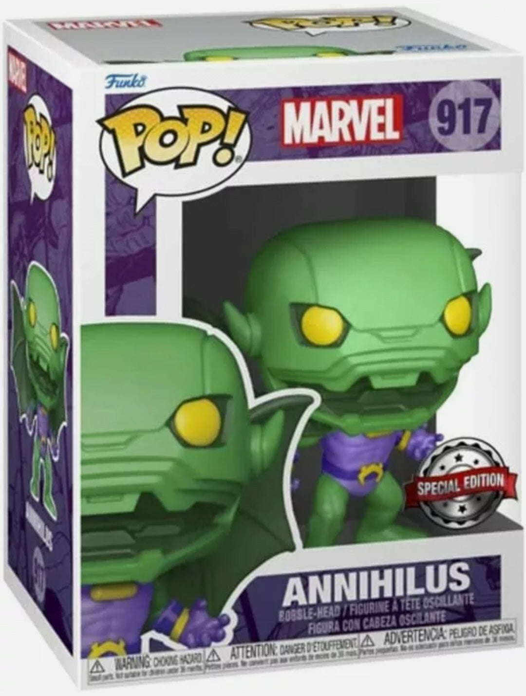 Funko Pop Vinyl Figure 917 - Marvel Annihilus