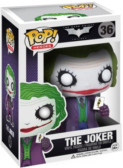 Funko Pop Vinyl Figure 036 - Joker with Card