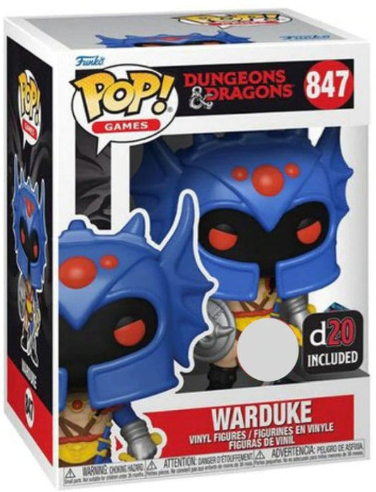 Funko Pop Vinyl Figure 847 - Dungeons Dragons Warduke