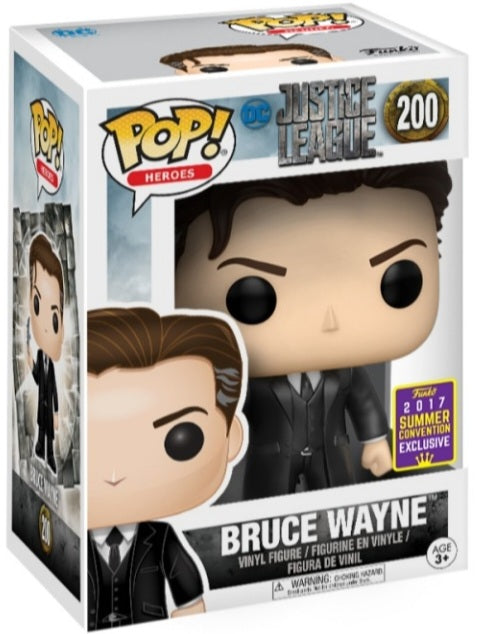 Funko Pop Vinyl Figure 200 - Justice League Bruce Wayne