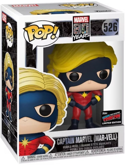 Funko Pop Vinyl Figure 526 - Marvel Captain Marvel