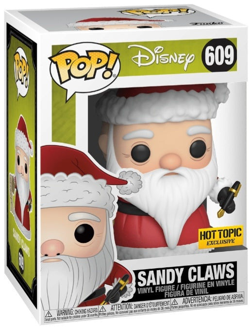 Funko Pop Vinyl Figure 609 - Disney NBX Sandy Claws