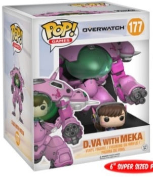 Funko Pop Vinyl Figure 177 - Overwatch D.VA Mech 6 Inch Meka