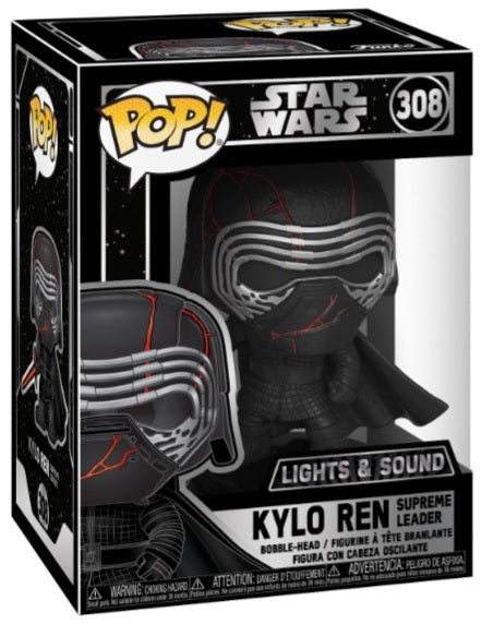 Funko Pop Vinyl Figure 308 - Kylo Ren Star Wars Supreme Leader