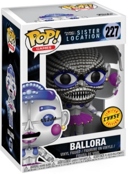 Funko Pop Vinyl Figure 227 - Five Nights Sister Location Chase Ballora