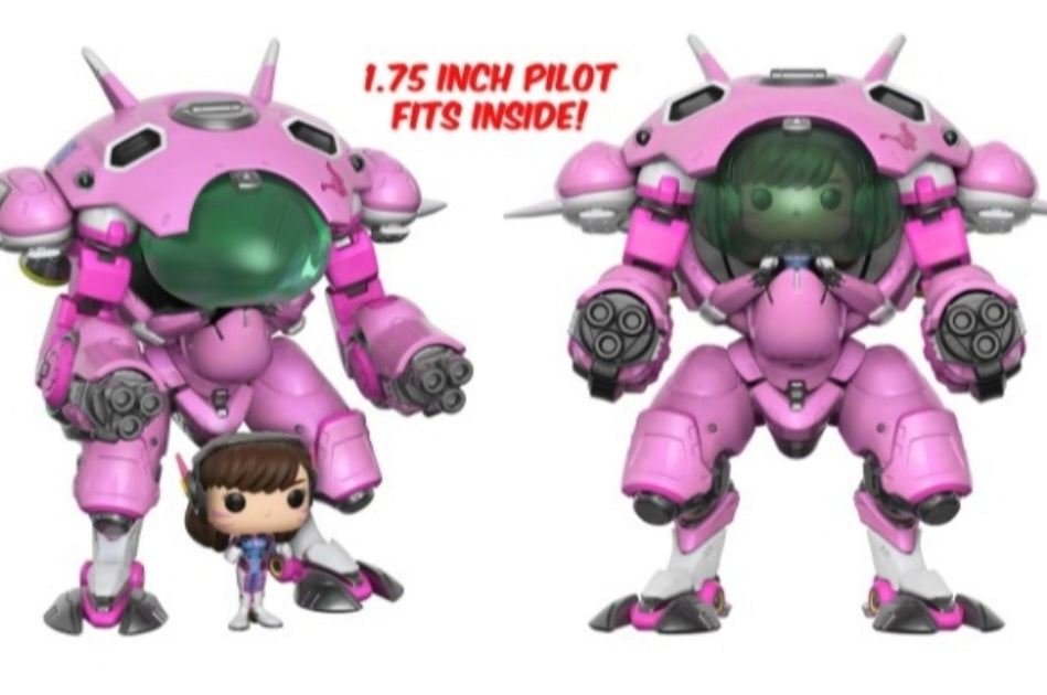 Funko Pop Vinyl Figure 177 - Overwatch D.VA Mech 6 Inch Meka