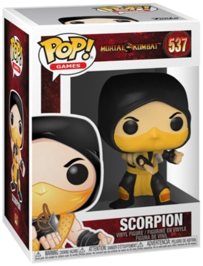 Funko Pop Vinyl Figure 537 - Mortal Kombat Scorpion